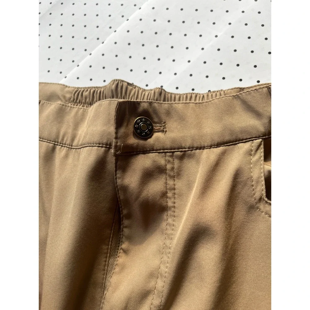 Tactical Series Mens Cargo Pants Khaki Tan Outdoor Hiking Utility Size L-33